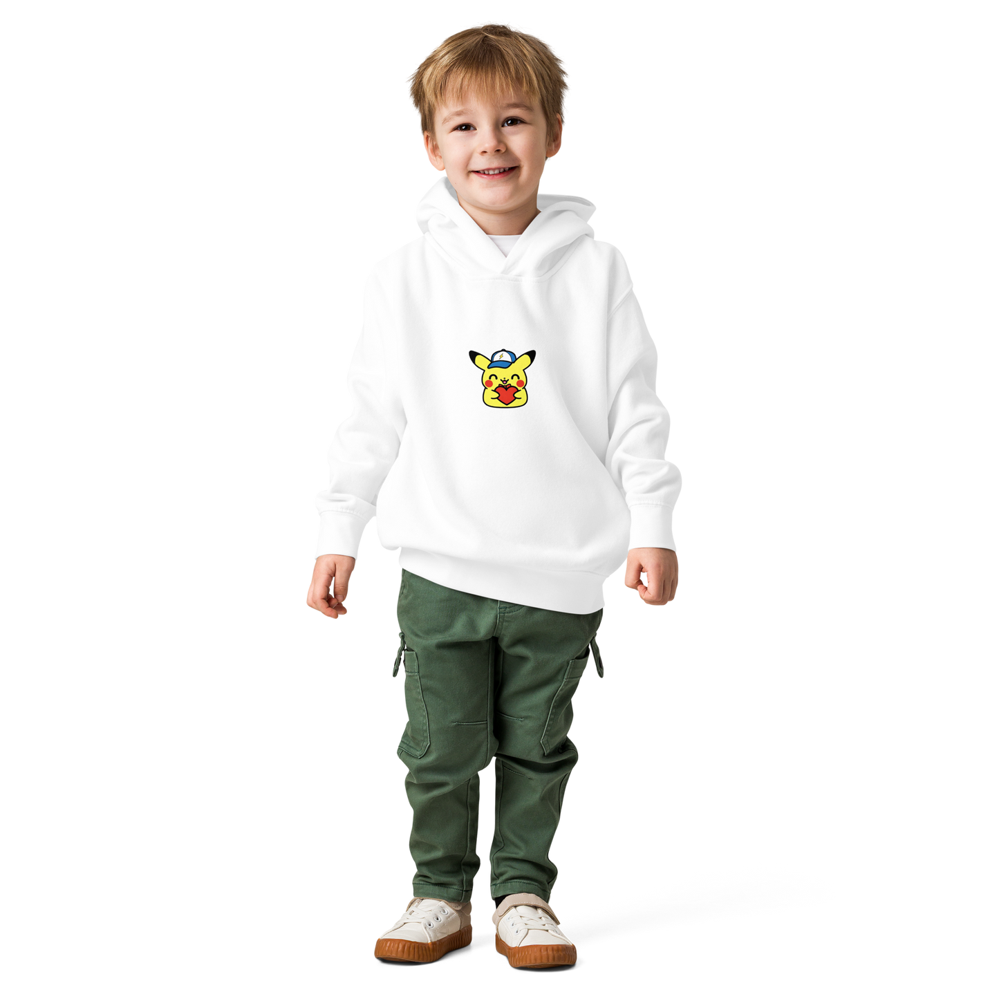 Hoodie en polaire ~ Pika a casquette ~ 2T, 4T, 5T, 6T