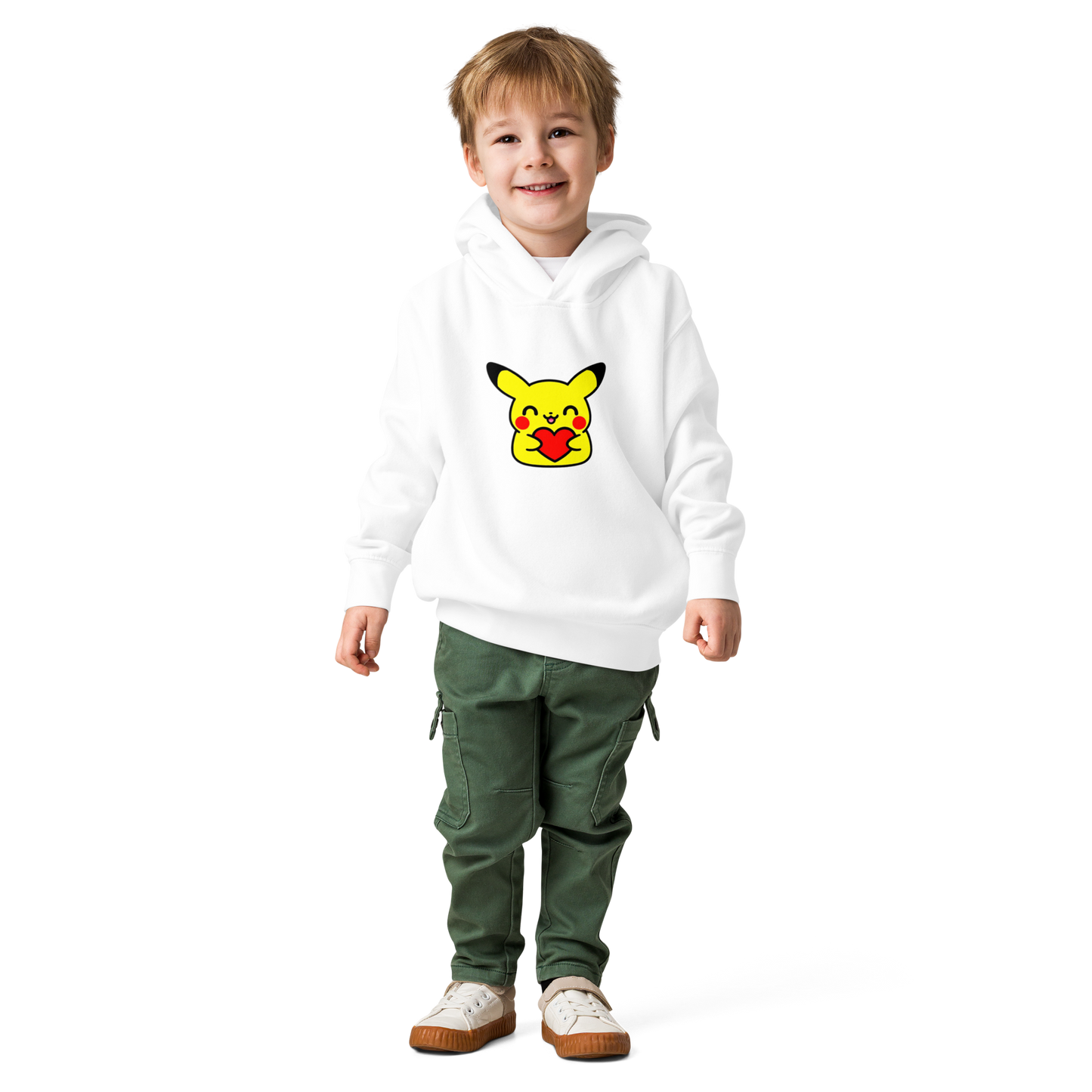 Hoodie en polaire ~ Pika classique ~ 2T, 4T, 5T, 6T