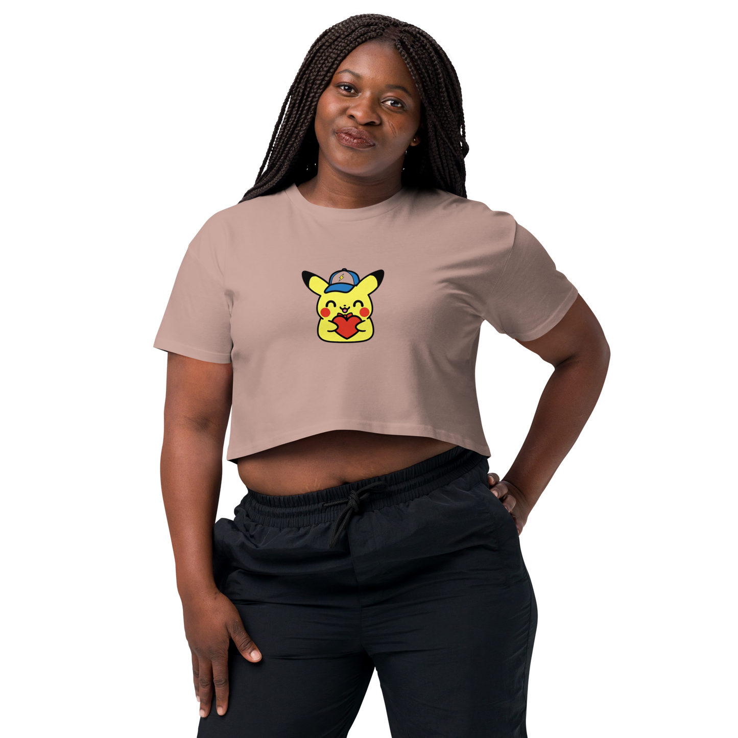 ✨ Le crop top que tu vas plus vouloir enlever ~ Pika à casquette ~ XS, S, M, L, XL
