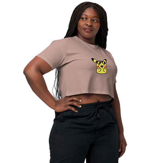 ✨ Le crop top que tu vas plus vouloir enlever ~ Pika thumb up ~ XS, S, M, L, XL