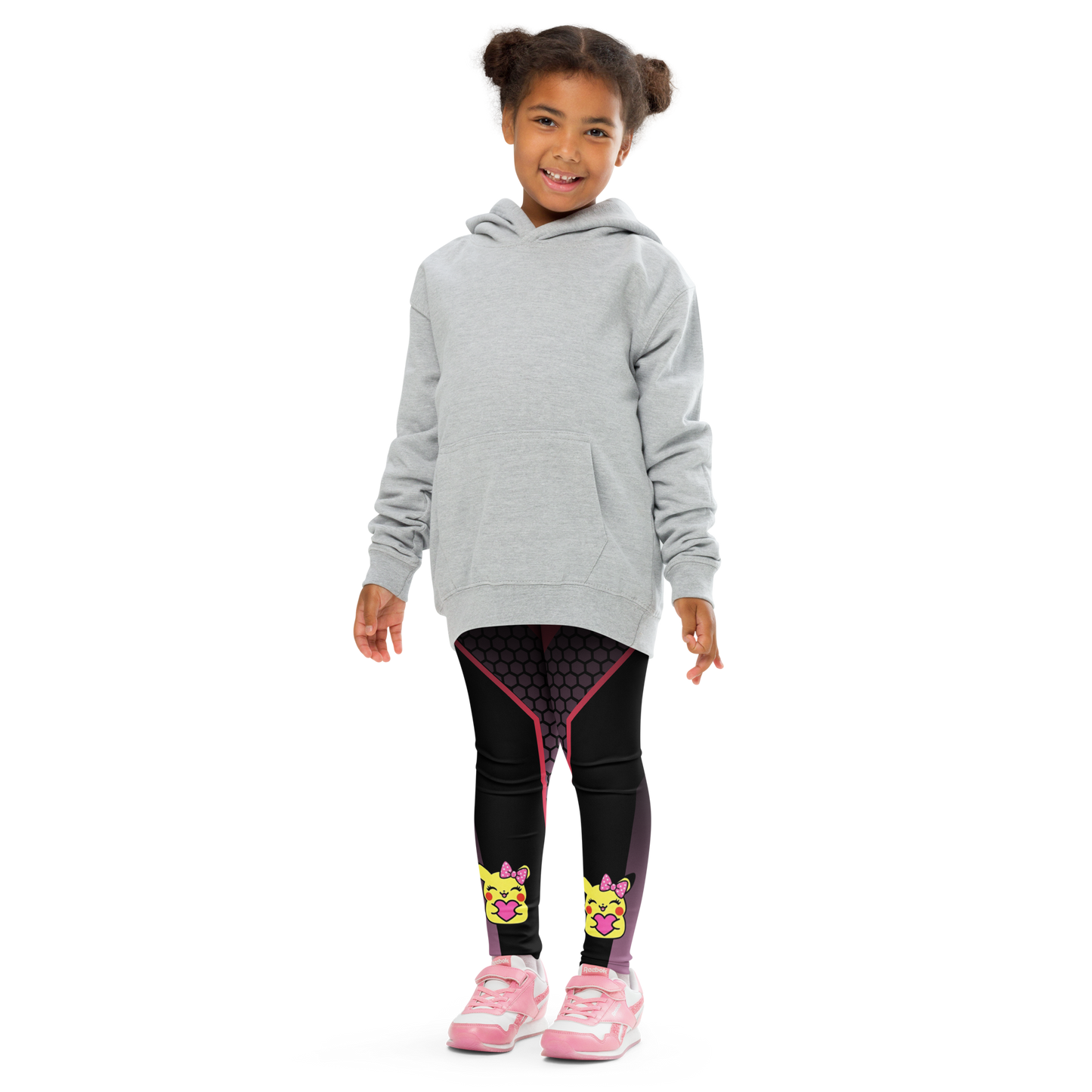 Legging Enfant Douceur Cosmique ✨ – Confort, Couleurs Éclatantes & Liberté de Mouvement – 2T, 3T, 4T, 5T, 6, 6X, 7 - Legging Pika a casquette