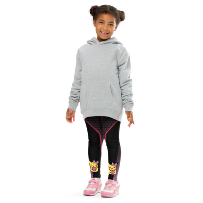 Legging Enfant Douceur Cosmique ✨ – Confort, Couleurs Éclatantes & Liberté de Mouvement – 2T, 3T, 4T, 5T, 6, 6X, 7 - Legging Pika a casquette