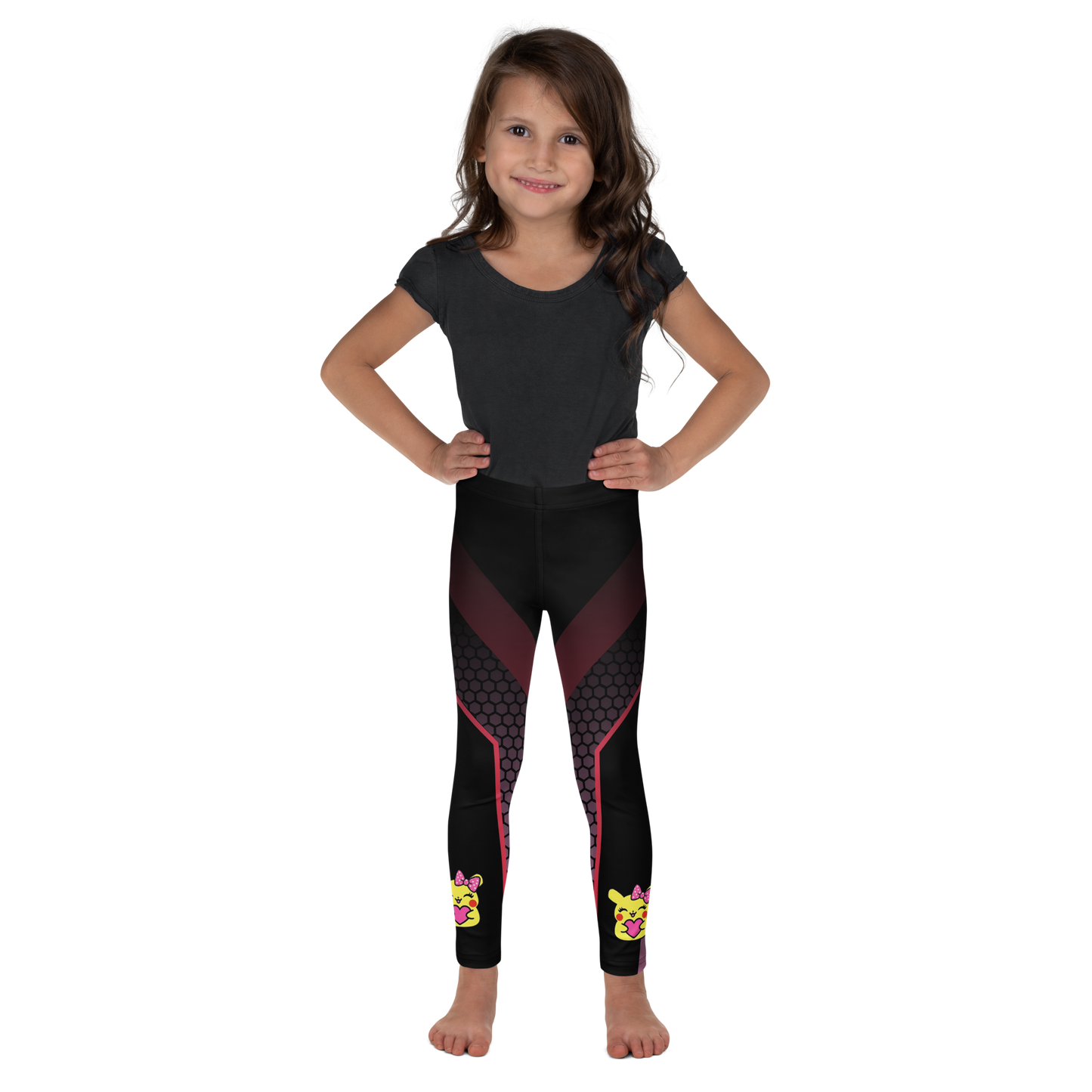 Legging Enfant Douceur Cosmique ✨ – Confort, Couleurs Éclatantes & Liberté de Mouvement – 2T, 3T, 4T, 5T, 6, 6X, 7 - Legging Pika a casquette