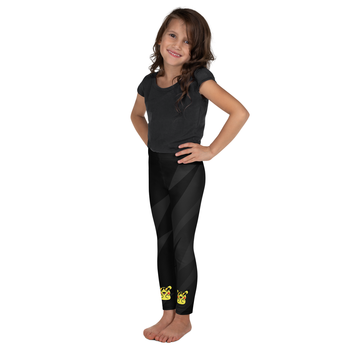 Legging Enfant Douceur Cosmique ✨ – Confort, Couleurs Éclatantes & Liberté de Mouvement – 2T, 3T, 4T, 5T, 6, 6X, 7 - Legging Pika a casquette