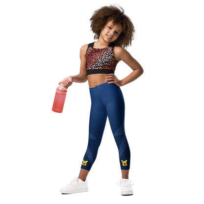 Legging Enfant Douceur Cosmique ✨ – Confort, Couleurs Éclatantes & Liberté de Mouvement – 2T, 3T, 4T, 5T, 6, 6X, 7 - Legging Pika a casquette