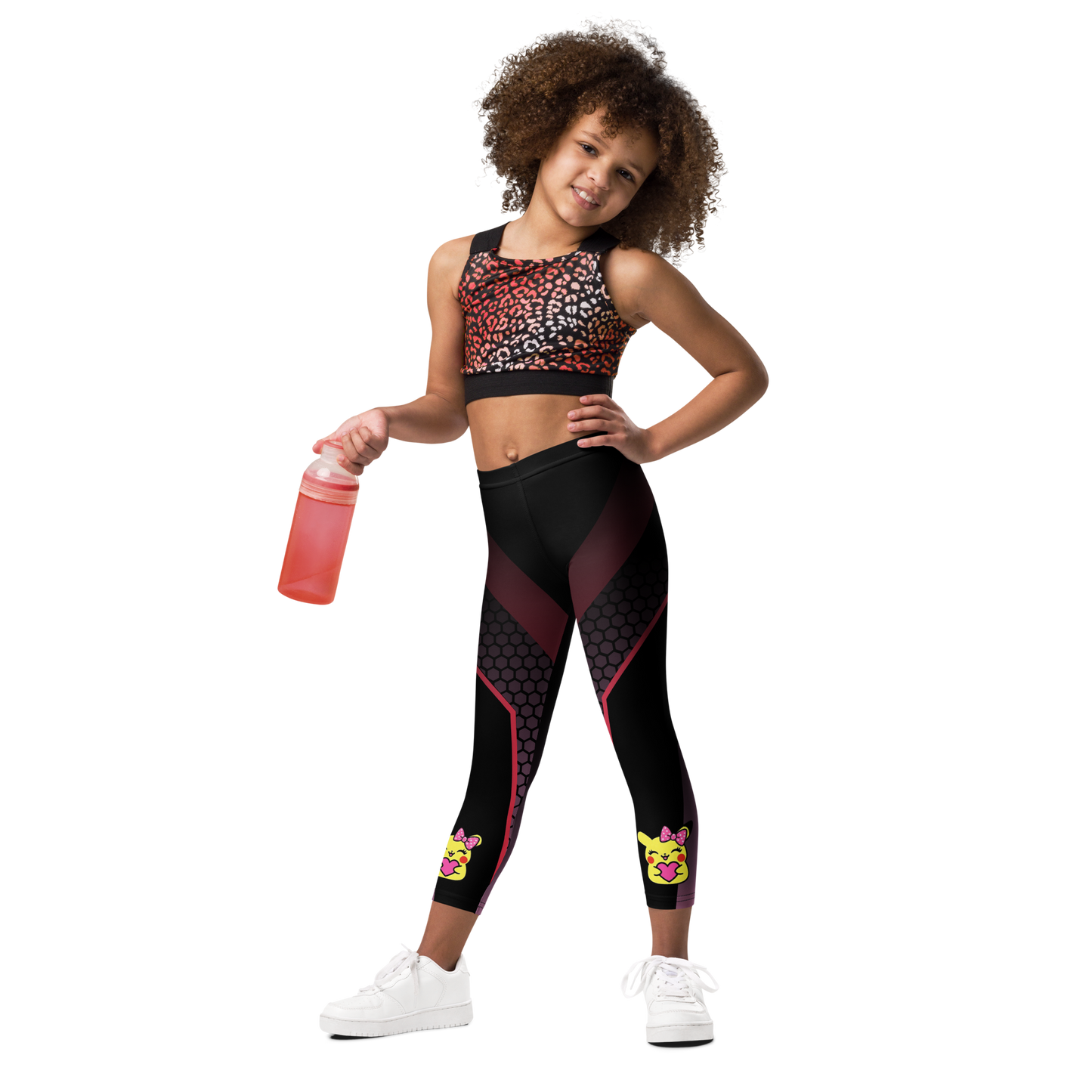 Legging Enfant Douceur Cosmique ✨ – Confort, Couleurs Éclatantes & Liberté de Mouvement – 2T, 3T, 4T, 5T, 6, 6X, 7 - Legging Pika a casquette