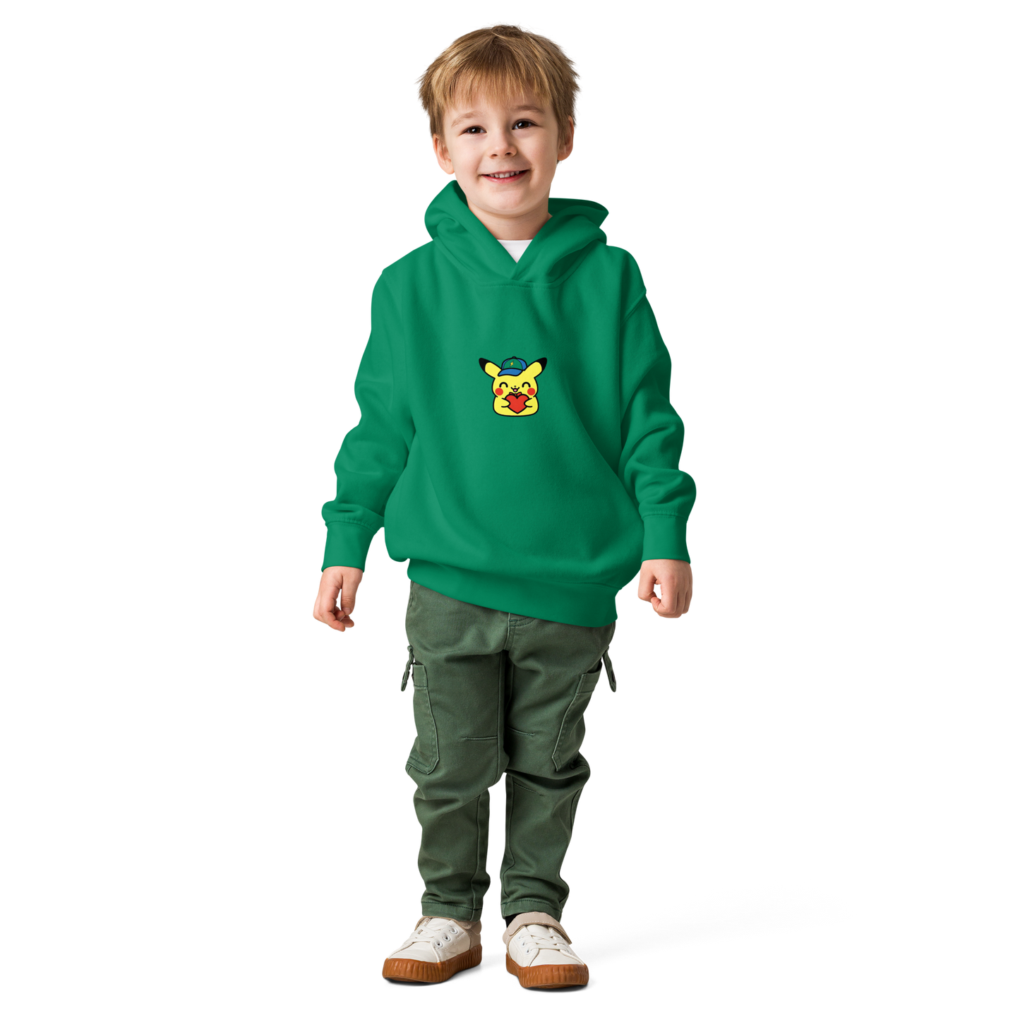 Hoodie en polaire ~ Pika a casquette ~ 2T, 4T, 5T, 6T