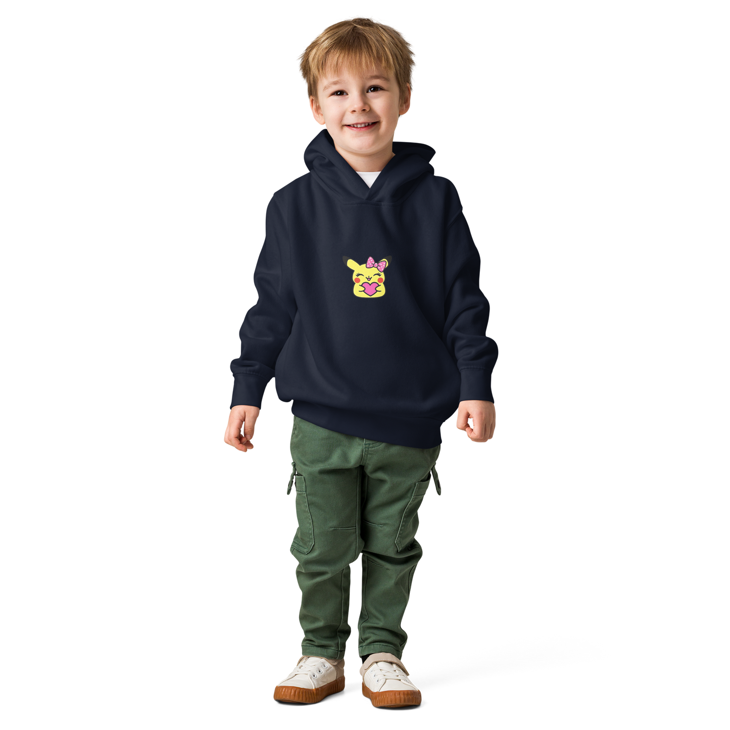 Hoodie en polaire ~ Pika fille ~ 2T, 4T, 5T, 6T