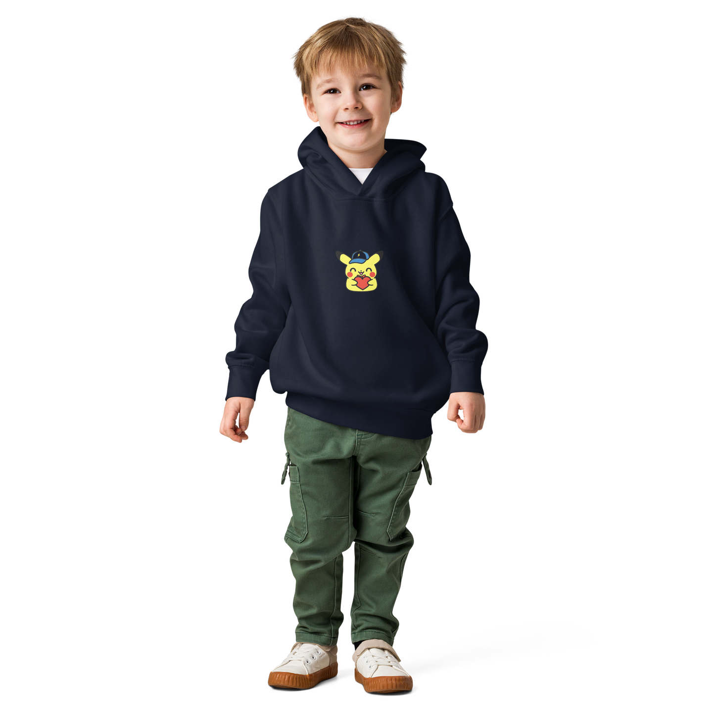 Hoodie en polaire ~ Pika a casquette ~ 2T, 4T, 5T, 6T