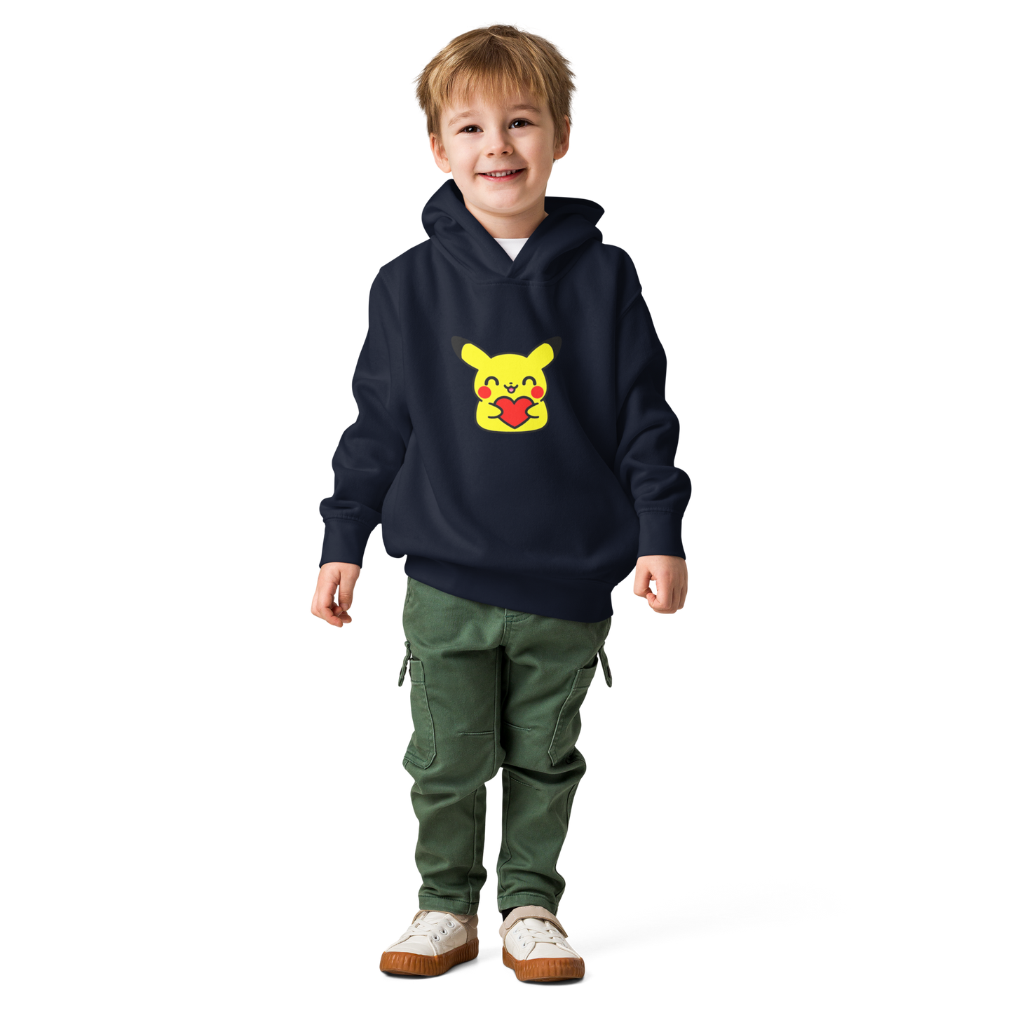 Hoodie en polaire ~ Pika classique  ~ 2T, 4T, 5T, 6T