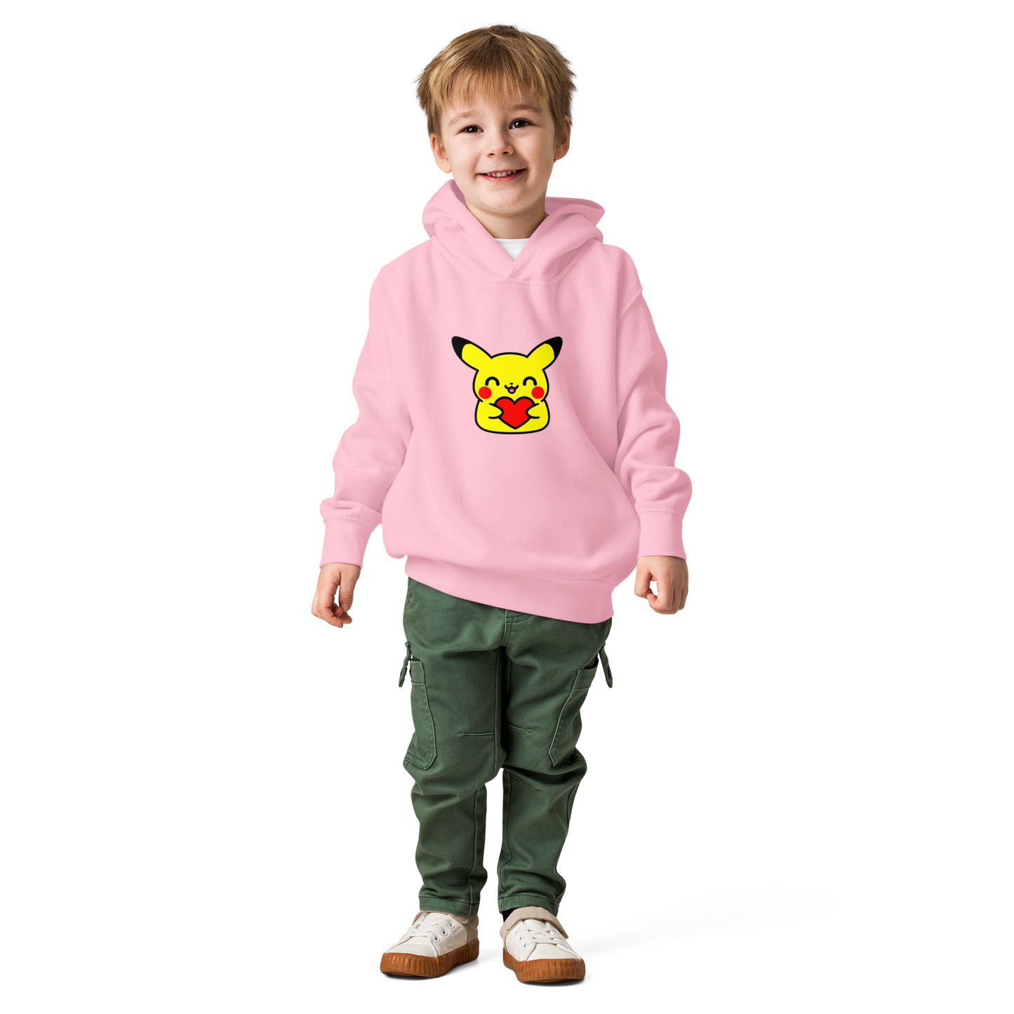 Hoodie en polaire ~ Pika classique  ~ 2T, 4T, 5T, 6T