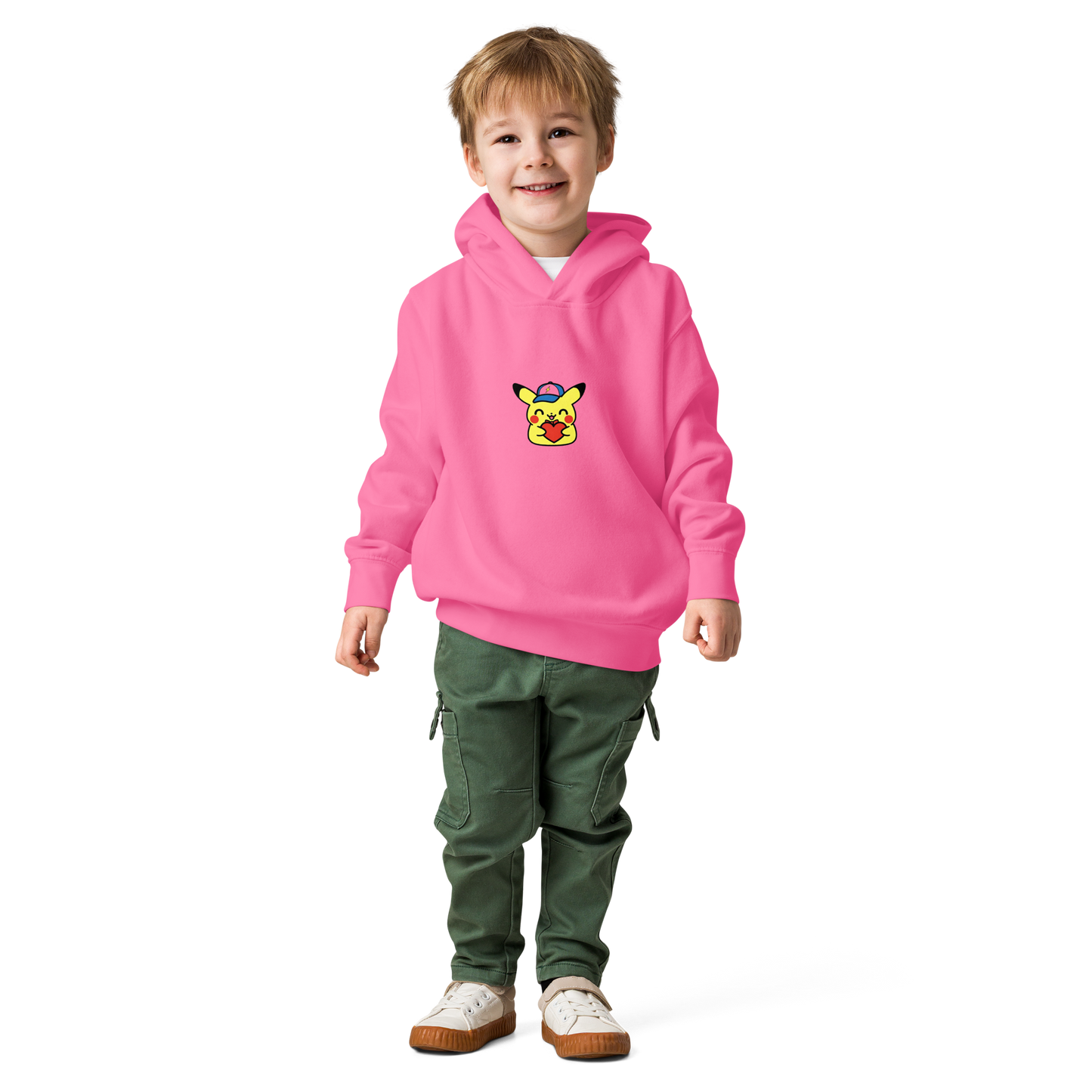 Hoodie en polaire ~ Pika a casquette ~ 2T, 4T, 5T, 6T