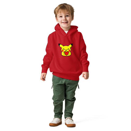 Hoodie en polaire ~ Pika classique  ~ 2T, 4T, 5T, 6T
