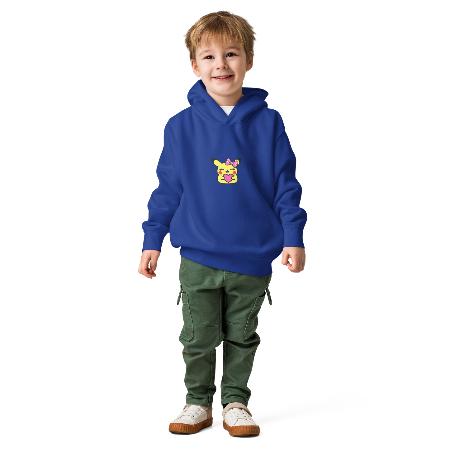 Hoodie en polaire ~ Pika fille ~ 2T, 4T, 5T, 6T