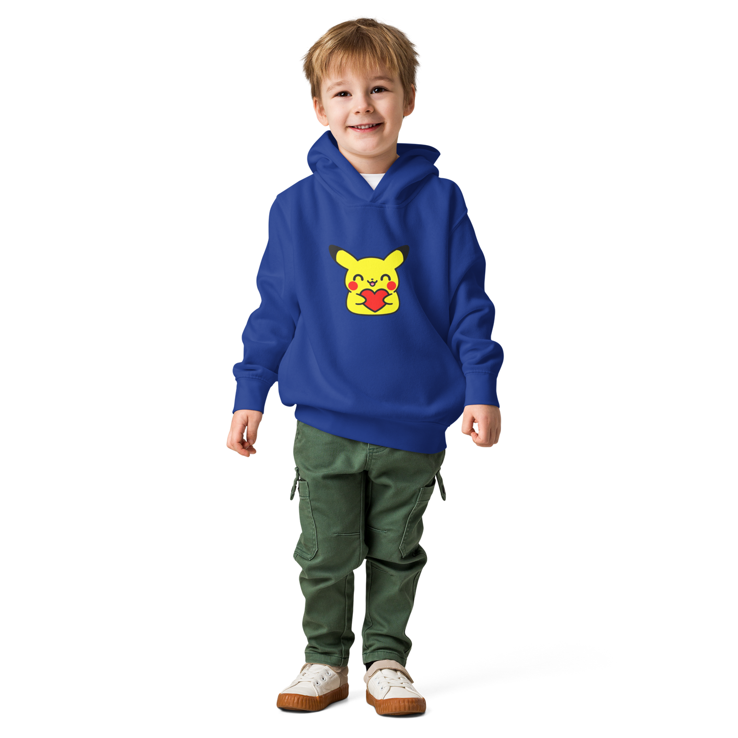 Hoodie en polaire ~ Pika classique  ~ 2T, 4T, 5T, 6T