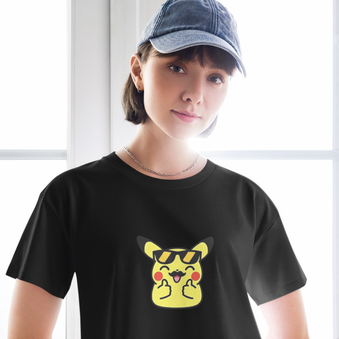 ✨ Le crop top que tu vas plus vouloir enlever ~ Pika thumb up ~ XS, S, M, L, XL