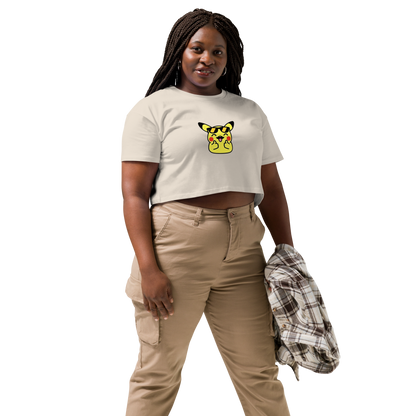 ✨ Le crop top que tu vas plus vouloir enlever ~ Pika thumb up ~ XS, S, M, L, XL