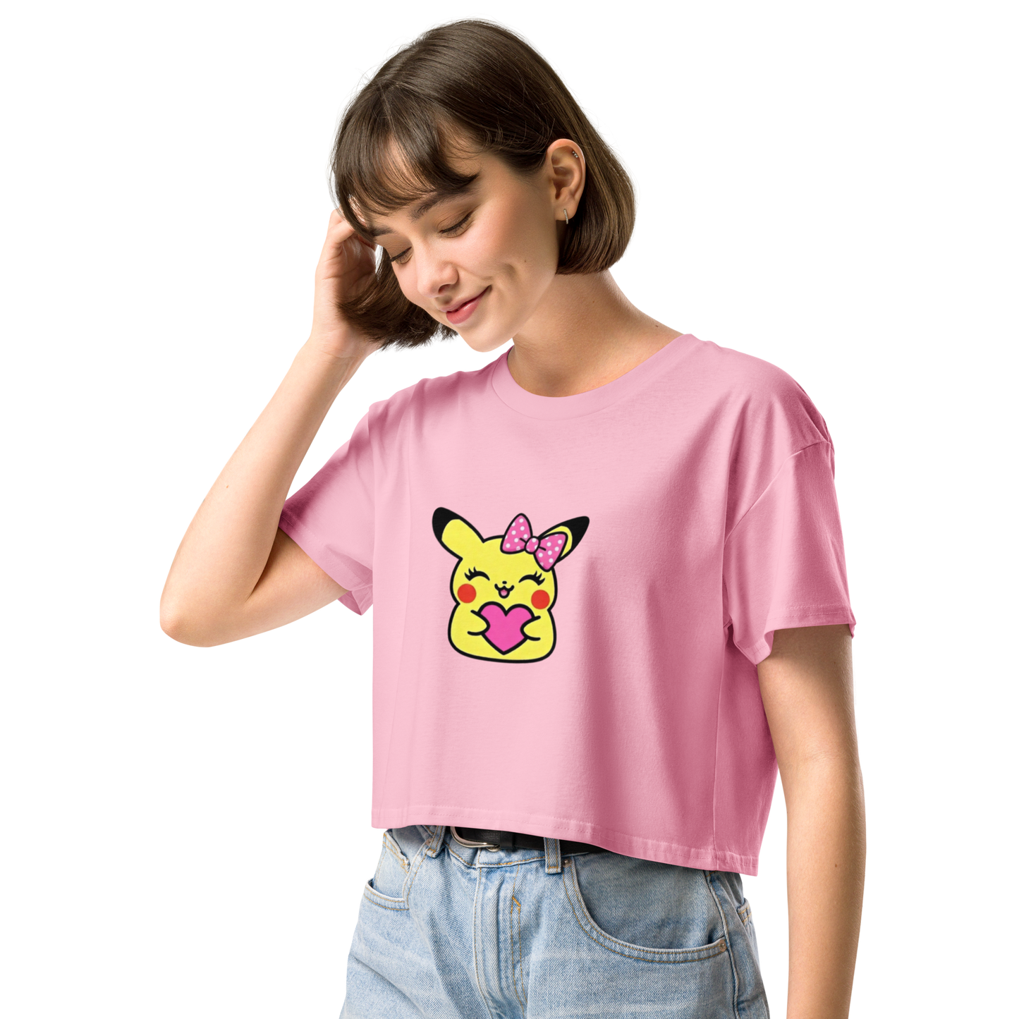 ✨ Le crop top que tu vas plus vouloir enlever ~ Pika fille ~ XS, S, M, L, XL