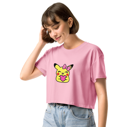 ✨ Le crop top que tu vas plus vouloir enlever ~ Pika fille ~ XS, S, M, L, XL