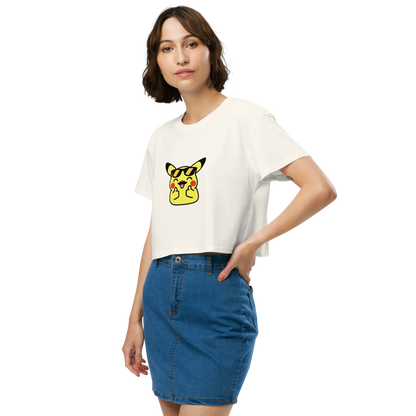 ✨ Le crop top que tu vas plus vouloir enlever ~ Pika thumb up ~ XS, S, M, L, XL