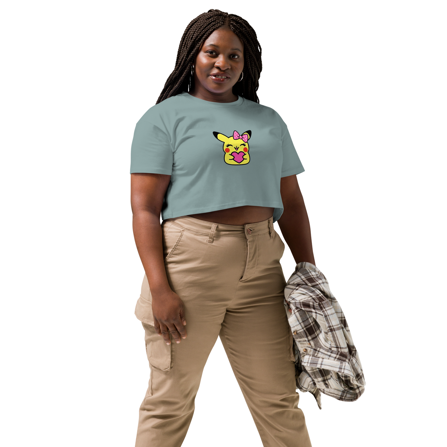 ✨ Le crop top que tu vas plus vouloir enlever ~ Pika fille ~ XS, S, M, L, XL