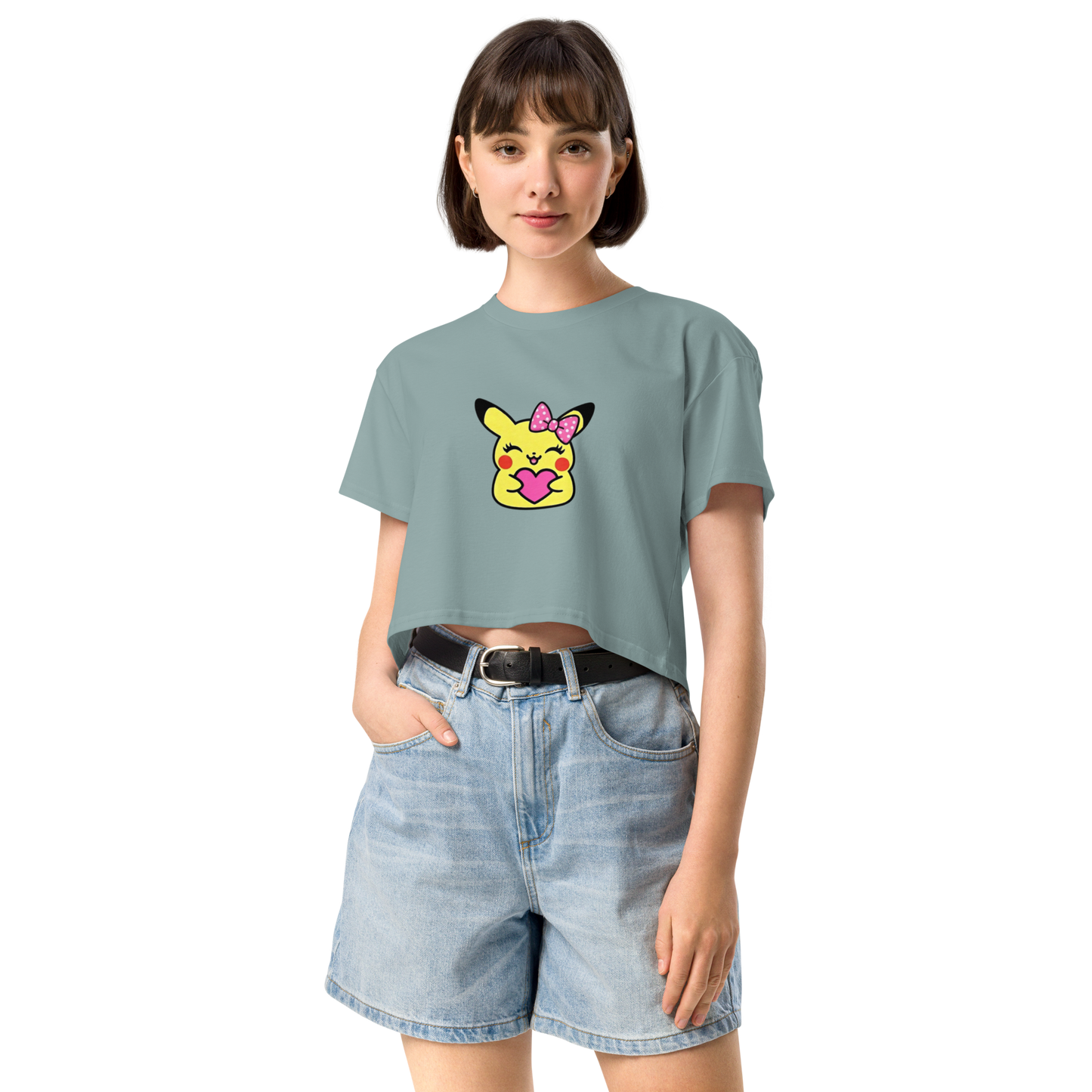 ✨ Le crop top que tu vas plus vouloir enlever ~ Pika fille ~ XS, S, M, L, XL