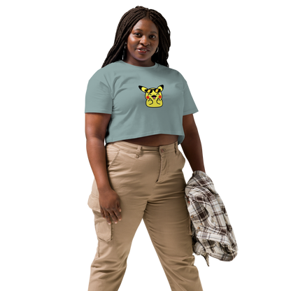 ✨ Le crop top que tu vas plus vouloir enlever ~ Pika thumb up ~ XS, S, M, L, XL