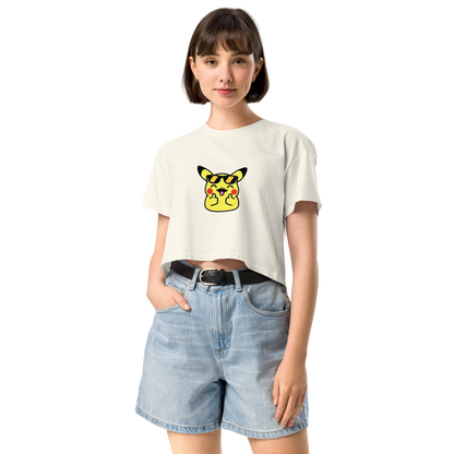 ✨ Le crop top que tu vas plus vouloir enlever ~ Pika thumb up ~ XS, S, M, L, XL