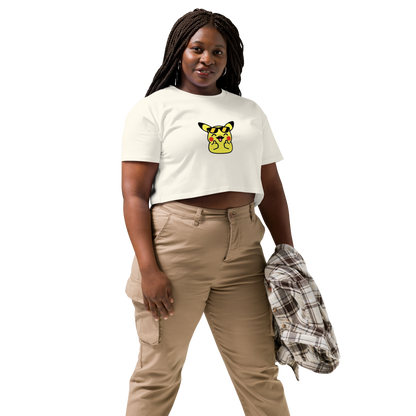 ✨ Le crop top que tu vas plus vouloir enlever ~ Pika thumb up ~ XS, S, M, L, XL