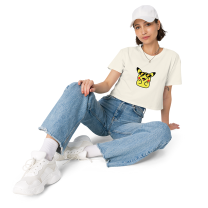 ✨ Le crop top que tu vas plus vouloir enlever ~ Pika thumb up ~ XS, S, M, L, XL