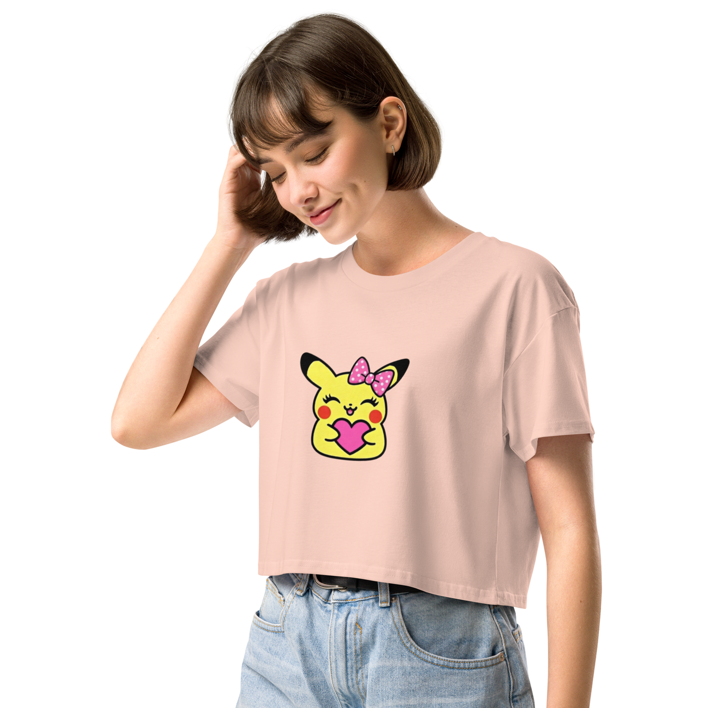 ✨ Le crop top que tu vas plus vouloir enlever ~ Pika fille ~ XS, S, M, L, XL