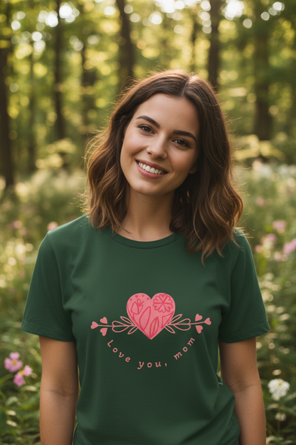 Chandail amour qui fleurit à chaque instant