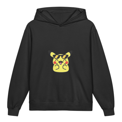 Hoodie ado ultra-doux sweat à capuche coton léger ~ Pika thumb up ~ XS, S, M, L, XL