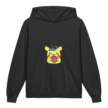 Hoodie ado ultra-doux sweat à capuche coton léger ~ Pika à casquette ~ XS, S, M, L, XL