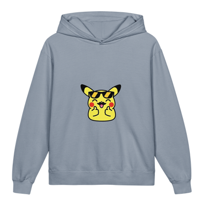 Hoodie ado ultra-doux sweat à capuche coton léger ~ Pika thumb up ~ XS, S, M, L, XL