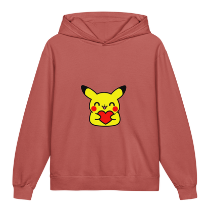 Hoodie ado ultra-doux sweat à capuche coton léger ~ Pika classique ~ XS, S, M, L, XL