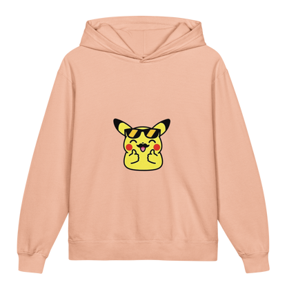 Hoodie ado ultra-doux sweat à capuche coton léger ~ Pika thumb up ~ XS, S, M, L, XL