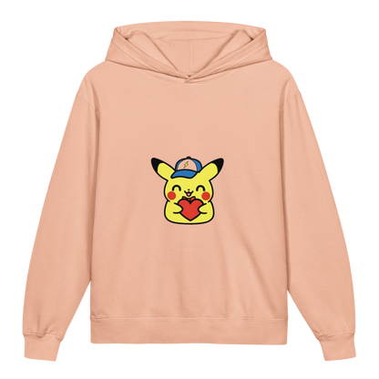 Hoodie ado ultra-doux sweat à capuche coton léger ~ Pika à casquette ~ XS, S, M, L, XL